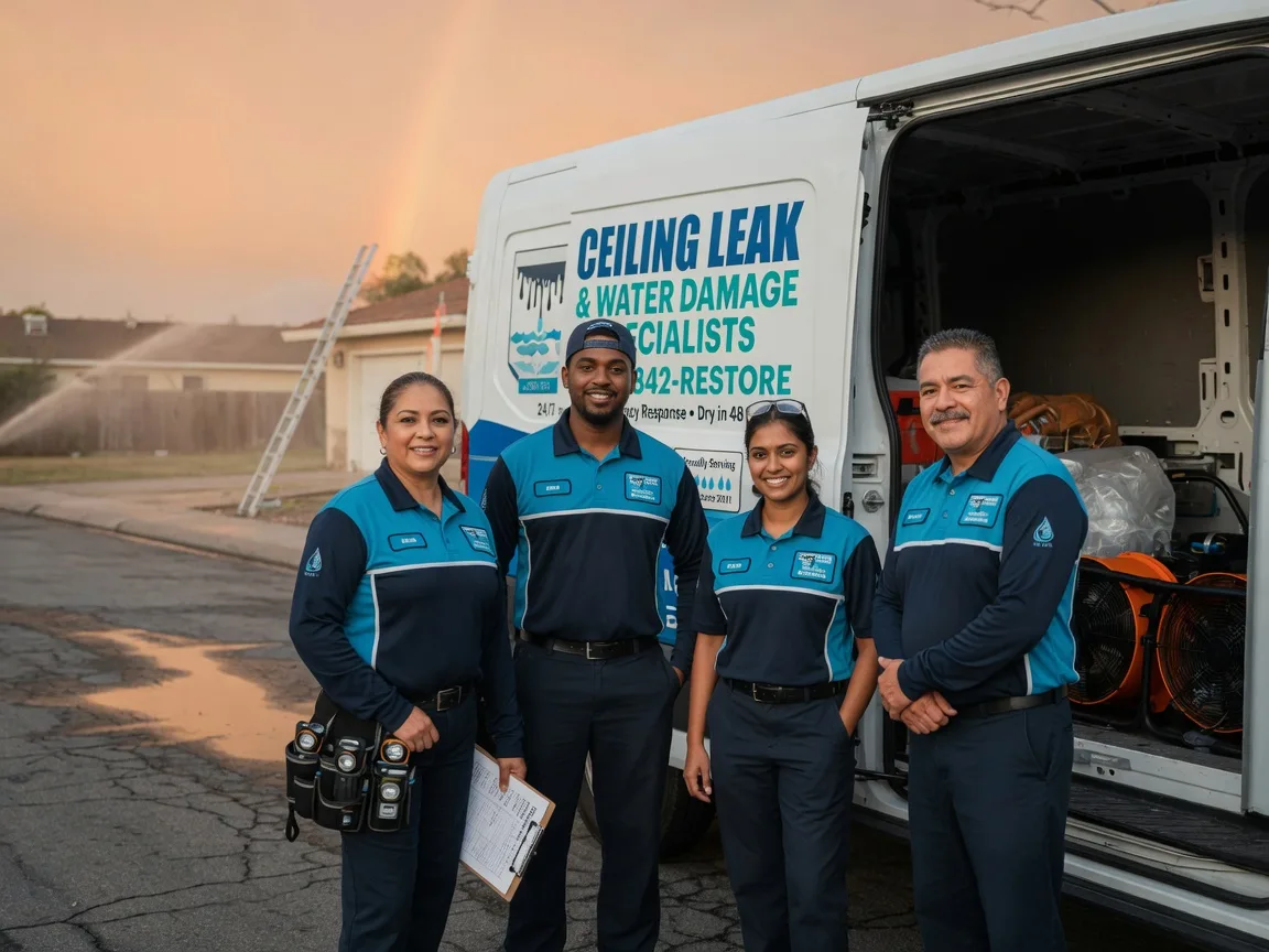 Ceiling Leak Cleanup company in Bismarck, ND