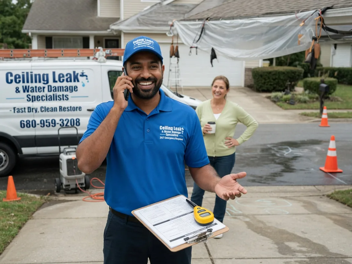 Ceiling Leak Cleanup Bismarck, ND FAQs